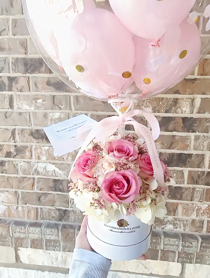 Signature Blooms and Balloons